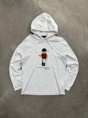Polo Ralph Lauren Polo Bear Jersey Hoodie - L